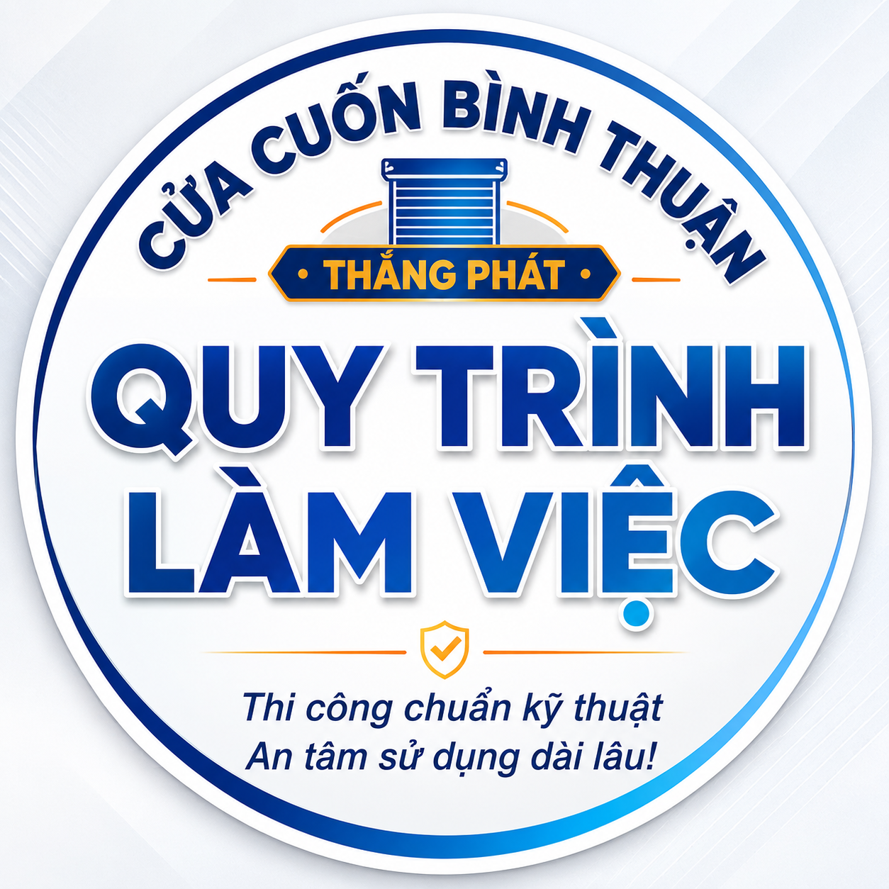 Quy trình thi công cửa cuốn Bình Thuận - Thắng Phát